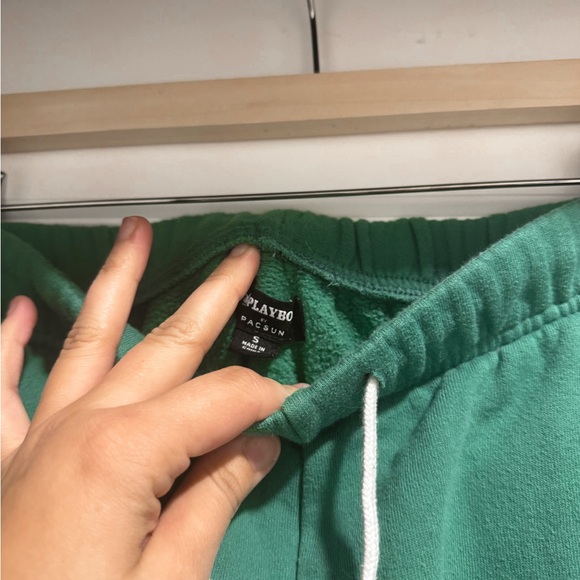 Playboy By PacSun Green Club
Drawstring Sweatpants - Picture 5 of 7